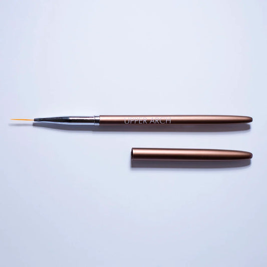 Bio Sculpture Bling Gel Brush Upper Arch – vegan, precision gel brush with sparkling handle for flawless gel application and nail sculpting