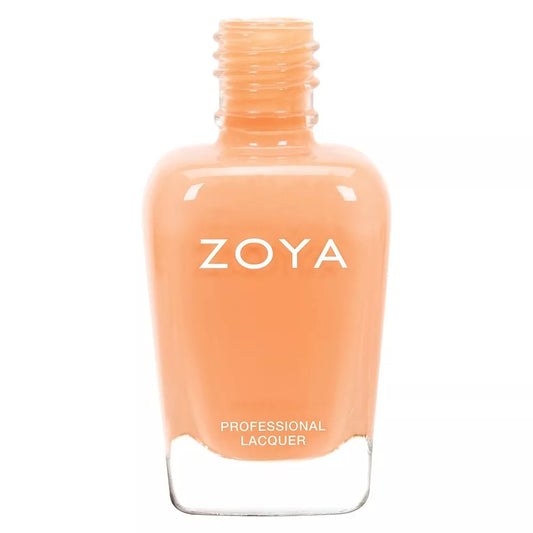Zoya Nail Polish Cole 15ml – vegan, full-coverage peach nail polish for a fresh, summery manicure