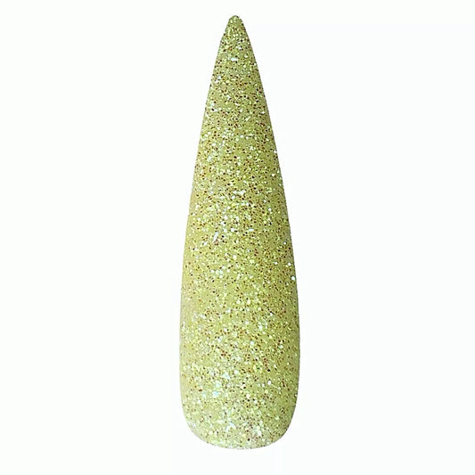 Bio Sculpture Essence Glitter Yellow Bird 5g – ultra-fine yellow glitter for sparkling, creative nail art designs