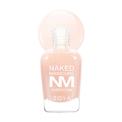Zoya Naked Manicure Buff Perfector 15ml – vegan, sheer buff nude nail perfector for a natural, healthy look