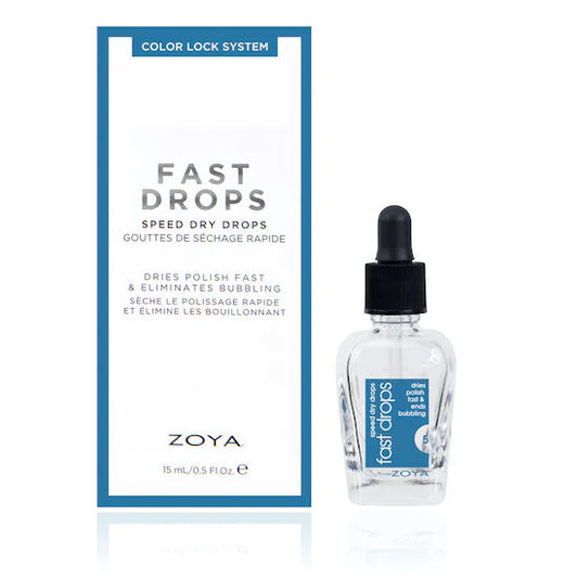 Zoya Fast Drying Drops 15ml – vegan, quick-dry nail polish drops for fast, flawless manicures
